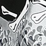 skull crossbones black