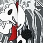 skull crossbones black