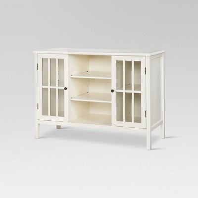 windham 2 door cabinet with shelves