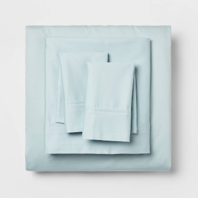 Photo 1 of 400 Thread Count Solid Performance Sheet Set - Threshold
