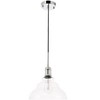 Elegant Lighting Nyomi 36-Inch Satin Gold Chandelier with Luxe Appeal - 3 of 4