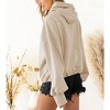 Coolmee Women's Sweatshirts Half Zip Cropped Pullover Quarter Zipper Hoodies Fall Fashion Outfits Clothes - 2 of 4