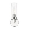 Livex Lighting Ludlow 1 - Light Sconce in  Polished Chrome - 4 of 4
