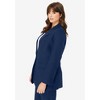 Roaman's Women's Plus Size Bend Over Blazer - image 4 of 4