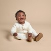 Modern Moments™ by Gerber Baby Neutral 2-Piece Romper & Hat Set, Ivory - 2 of 4