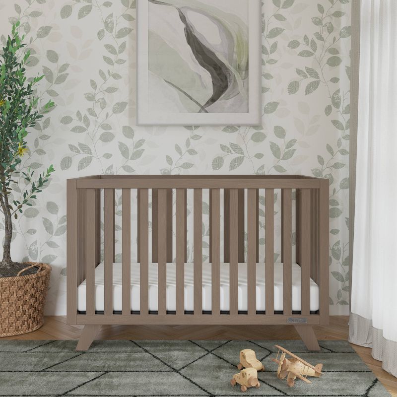 Child Craft SOHO 4-in-1 Convertible Crib - Dusty Heather, 3 of 10