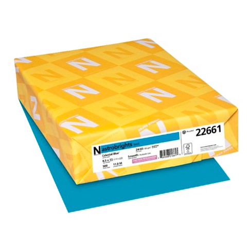 Color Paper, 24 Lb, 8.5 X 11, Sunburst Yellow, 500/Ream