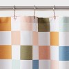 Kids' Shower Curtain Checkered - Pillowfort™ - image 3 of 4