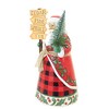 Jim Shore 8.5 Inch It's Tree Time Country Living Santa Figurines - 2 of 3