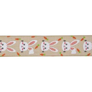 10 Yards - 2.5” Wired Brown and Cream Cow Print Ribbon