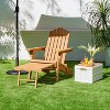 Yaheetech Folding Adirondack Chair with Leg Rest - image 2 of 4