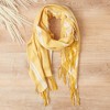 Design Imports Caroline Plaid Scarf - Yellow - 2 of 4