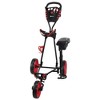 Ram Golf X-Pro Laser 3 Wheel Golf Pull Cart with Seat - 2 of 4