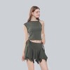 Women's Asymmetrical Knit Top - Wild Fable™ - 2 of 4