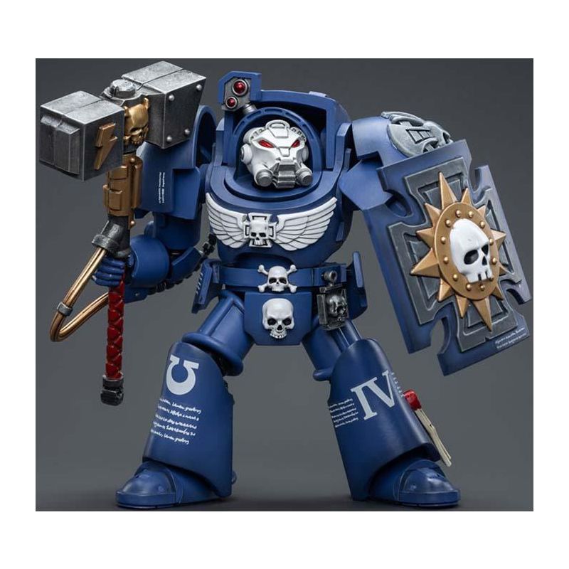 Ultramarines Terminators Brother Acastian 1/18 Scale | Warhammer 40K | Joy Toy Action figures, 4 of 6