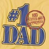 Men's Father's Day 1 Dad T-Shirt - 2 of 4