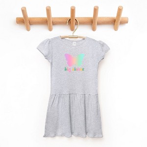 The Juniper Shop Big Sister Butterfly Toddler Graphic Dress - 1 of 3