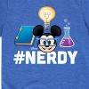 Boys' - Disney - Nerdy Mickey Short Sleeve Graphic T-Shirt - 2 of 4
