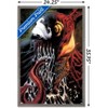 Trends International Marvel Comics - Carnage - Face Split with Venom Framed Wall Poster Prints - 3 of 4