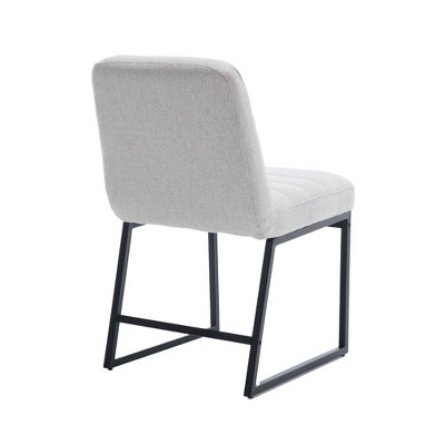 Leather Bar Stools Set of 2, Modern Counter Height Barstools Kitchen Bar Chairs Island Stools with Upholstered Back and Metal Legs