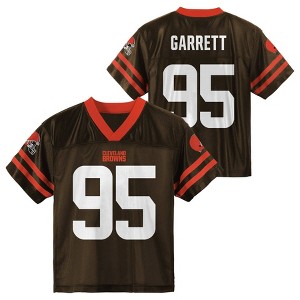 NFL Cleveland Browns Toddler Boys' Myles Garrett Short Sleeve Jersey - 1 of 3