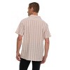 Canada Weather Gear Men’s Striped Seersucker Short Sleeve Shirt – Lightweight Button-Down with Textured Fabric - 2 of 4