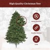 King of Christmas 7.5 FT Artificial Christmas Tree Unlit, Aspen Fir Artificial Xmas Tree with Metal Stand - 2 of 4