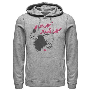 Men's Cruella No Rules Fashion Sketch Pull Over Hoodie - 1 of 4