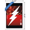 Trends International DC Comics Movie The Flash - Colorway Framed Wall Poster Prints - 3 of 4