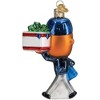 Old World Christmas Blown Glass Ornament for Christmas Tree, Usps Mr. Zip (with OWC Gift Box) - 3 of 4