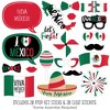 Big Dot of Happiness Viva Mexico - Mexican Independence Day Party Photo Booth Props Kit - 20 Count - 2 of 4
