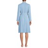 Lands' End Women's Cooling Robe with Piping - 2 of 3