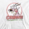Courage The Cowardly Dog Vintage Courage Adult Pull-Over Hoodie - 2 of 4
