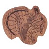 C&F Home Turkey Wood Coasters S/4 - 2 of 2