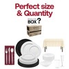 Smarty Had A Party The Pearls Package Dinnerware Set - 100 Sets - 4 of 4