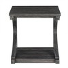 NicBex Rectangle/Square Solid Wood Coffee Table with Storage Unique Center Table for Apartment Living Room - 2 of 4