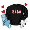 Simply Sage Market Women's Graphic Sweatshirt Love Gnomes - 3 of 3
