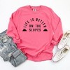 Simply Sage Market Women's Better On The Slopes Mountains Long Sleeve Garment Dyed Tee - 3 of 4