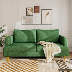 GYIIYUO 70" Loveseat Sofa Upholstered Small Couches for Bedroom, Office or Apartment - 1 of 4