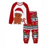 PATPAT Family Christmas Pjs Matching Sets Holiday Jammies Sleepwear Christmas Pajamas for Family Xmas Outfits with Socks - 2 of 4