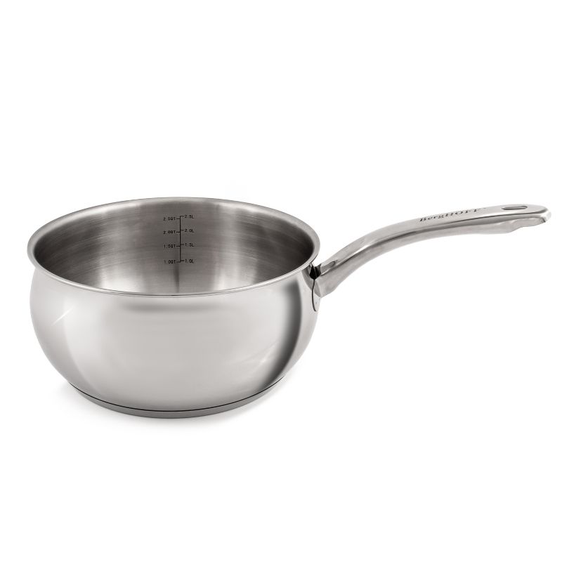 BergHOFF Belly Shape 18/10 Stainless Steel Sauce Pan with Stainless Steel Lid, 2 of 6