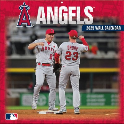 MLB Los Angeles Angels 2025 12"x12" Team Wall Calendar