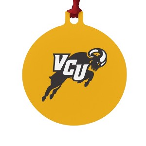 Virginia Commonwealth University Secondary Aluminum Holiday Christmas Tree Ornament - 1 of 4