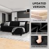 Modular U-Shaped Sleeper Sectional Sofa with Storage, Convertible Couch for Large Living Rooms - 3 of 4