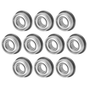 Unique Bargains Chrome Steel Durable Multipurpose Use Flanged Ball Bearing - 1 of 4