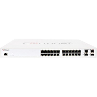 Fortinet FortiSwitch 124E-F-POE 24Port POE+ Rack Mount Ethernet Switch