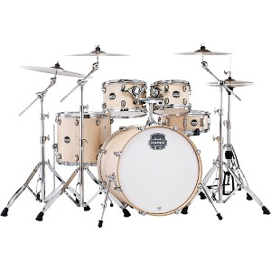 Mapex Mars Maple Rock 5-Piece Shell Pack With 22" Bass Drum Natural Satin - 1 of 3