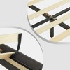 Whizmax Upholstered Platform Bed Frame with Fabric Adjustable Headboard and Strong Wooden Slats,Gray - 4 of 4
