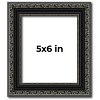 PosterPalooza | Photo Size Antique Black Picture Frame - UV Acrylic, Foam Board Backing, Hanging Hardware - 2 of 4