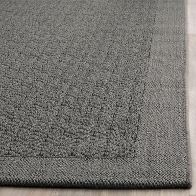 Ash Geometric Hand-knotted Rectangular Area Rug